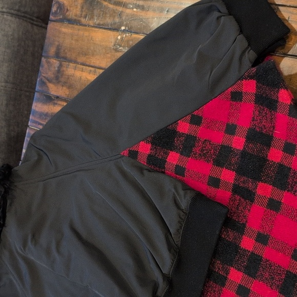 Thakoon Buffalo Plaid Cape Back Jacket - Picture 12 of 14